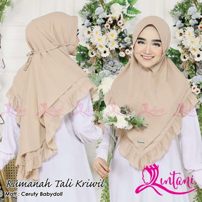 ori qintani khimar rumaniah tali