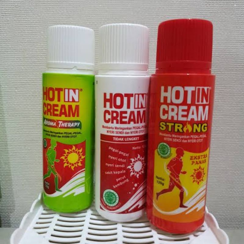 {PROMO/SERBA MURAH} HOT IN CREAM 120ml ORIGINAL/STRONG/AROMATHERAPY