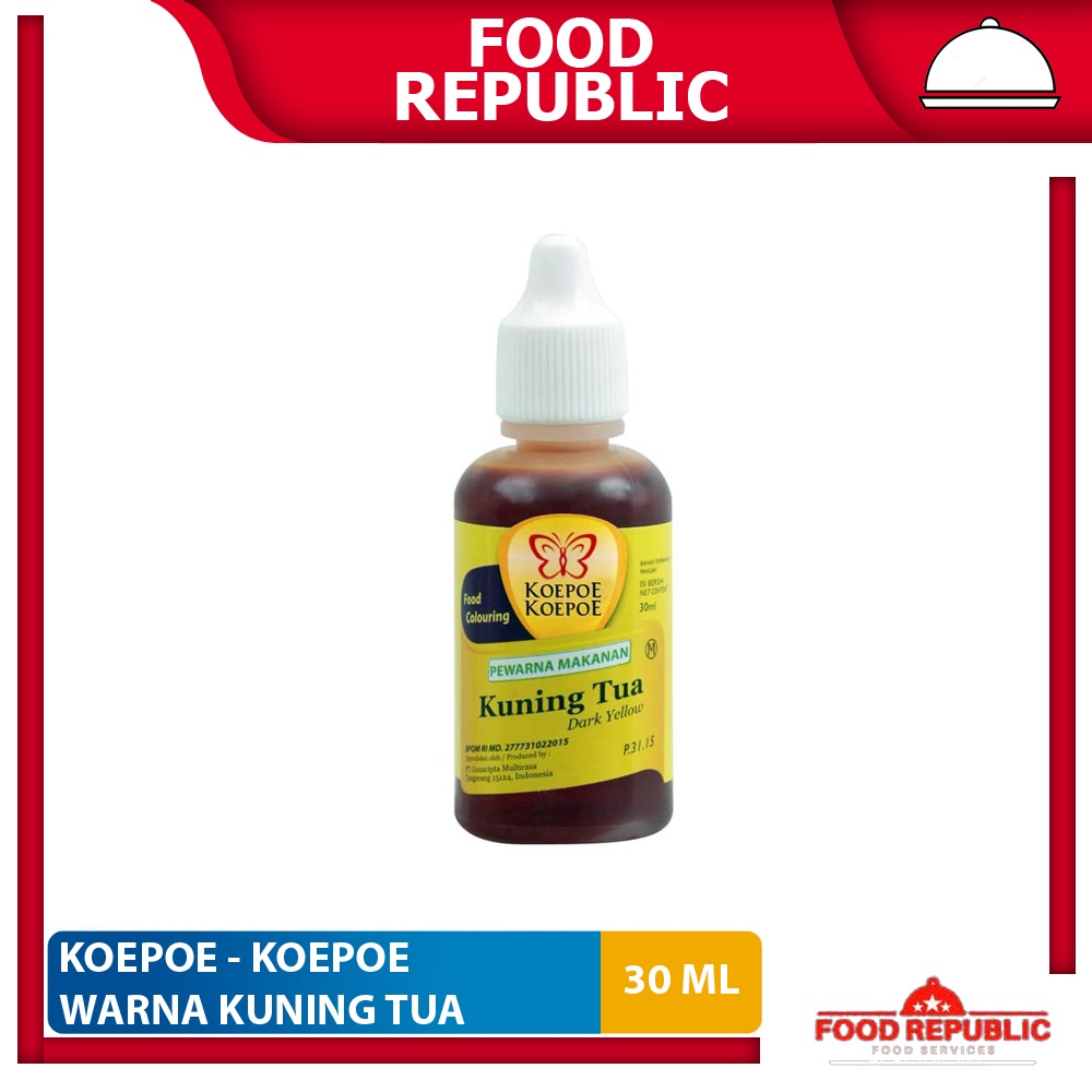 KOEPOE KOEPOE PEWARNA MAKANAN 30 ML FOOD COLORING  MINUMAN KUE HALAL