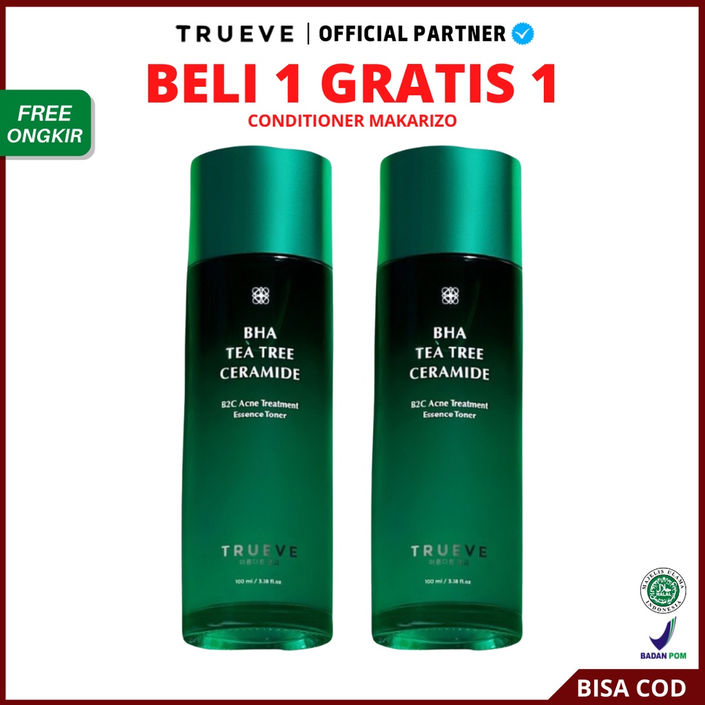 Trueve BHA Tea Tree Ceramide B2C Acne Treatment Essence Toner 100ml