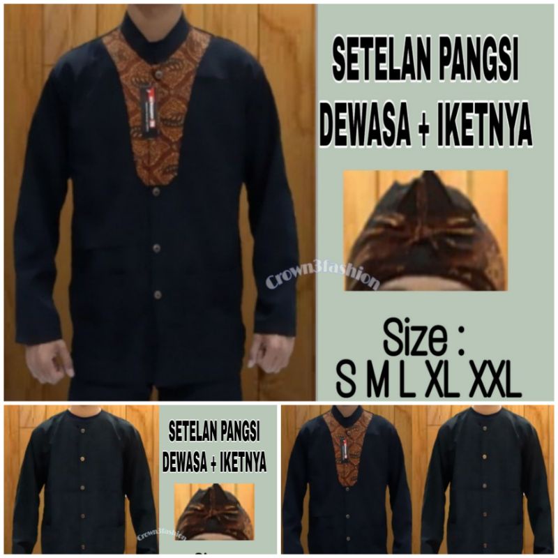 SETELAN PANGSI KATUN ADEM ONE SET BAJU SILAT √ COD OK