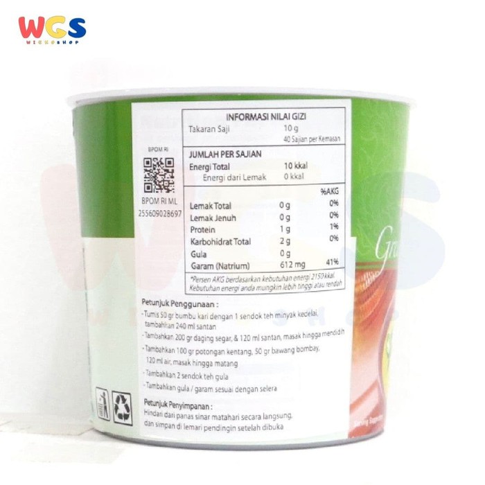 

Spesial Promo - Mae Ploy Thai Green Curry Paste 400 Gr - Bumbu Kari Hijau