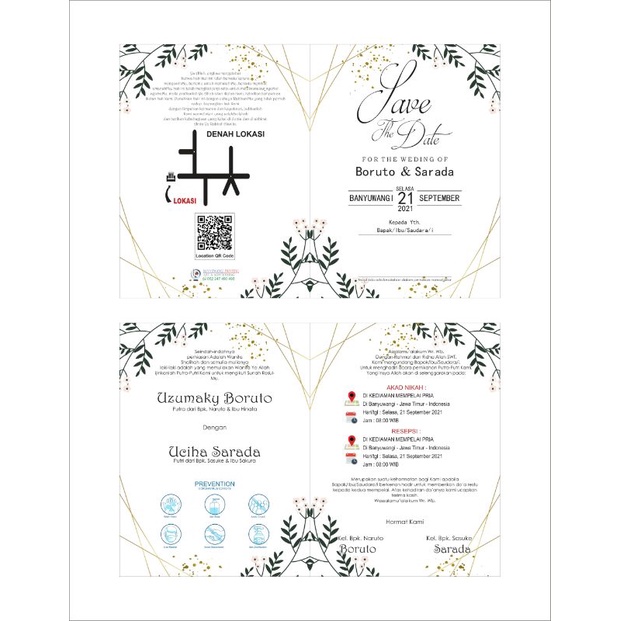 

Undangan murah premium