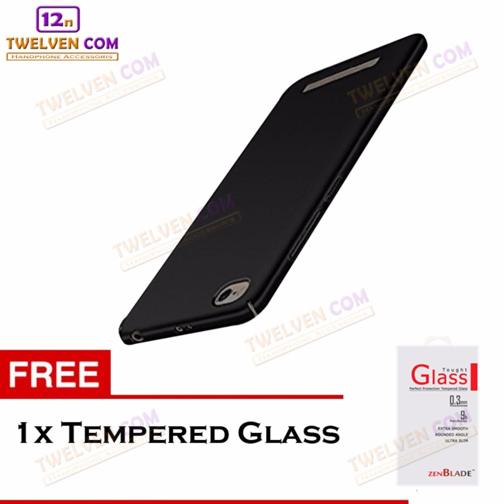 Case Ultra Slim Matte For Xiaomi Redmi 4a - Free Tempered Glass