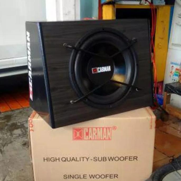 Subwoofer Aktif Carman 12 Inch/Bassbox Carman 12 Inch Kotak