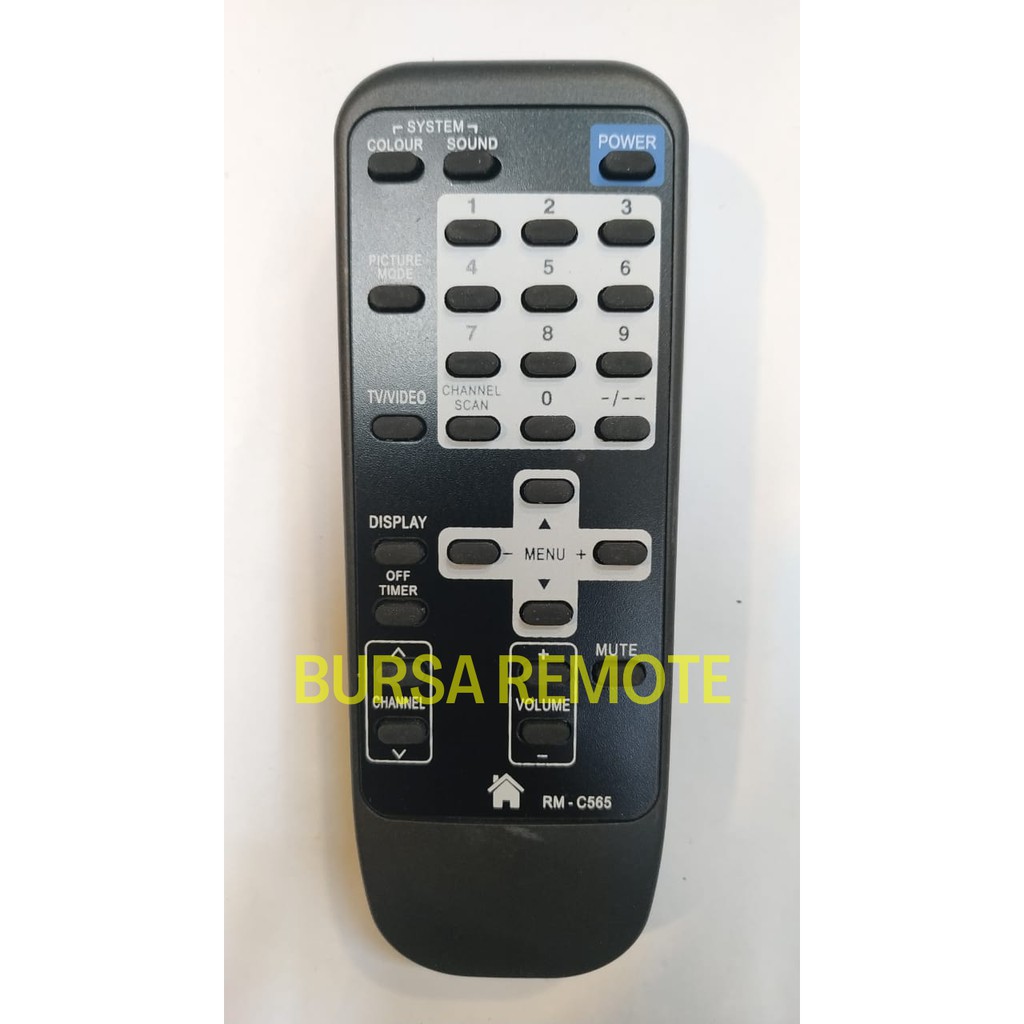 REMOT / REMOTE TV TABUNG JVC RM-565 / ECER DAN GROSIR