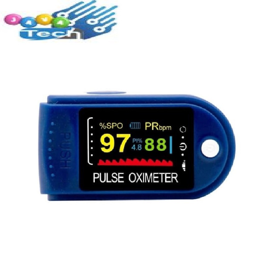 Digital Fingertip Pulse Oximeter / Pengukur Kadar Oxigen Detak Jantung