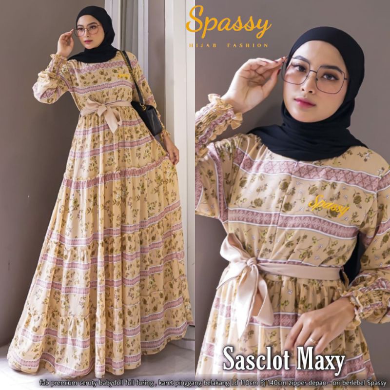 gamis SASSCLOT MAXY ORI SPASSY