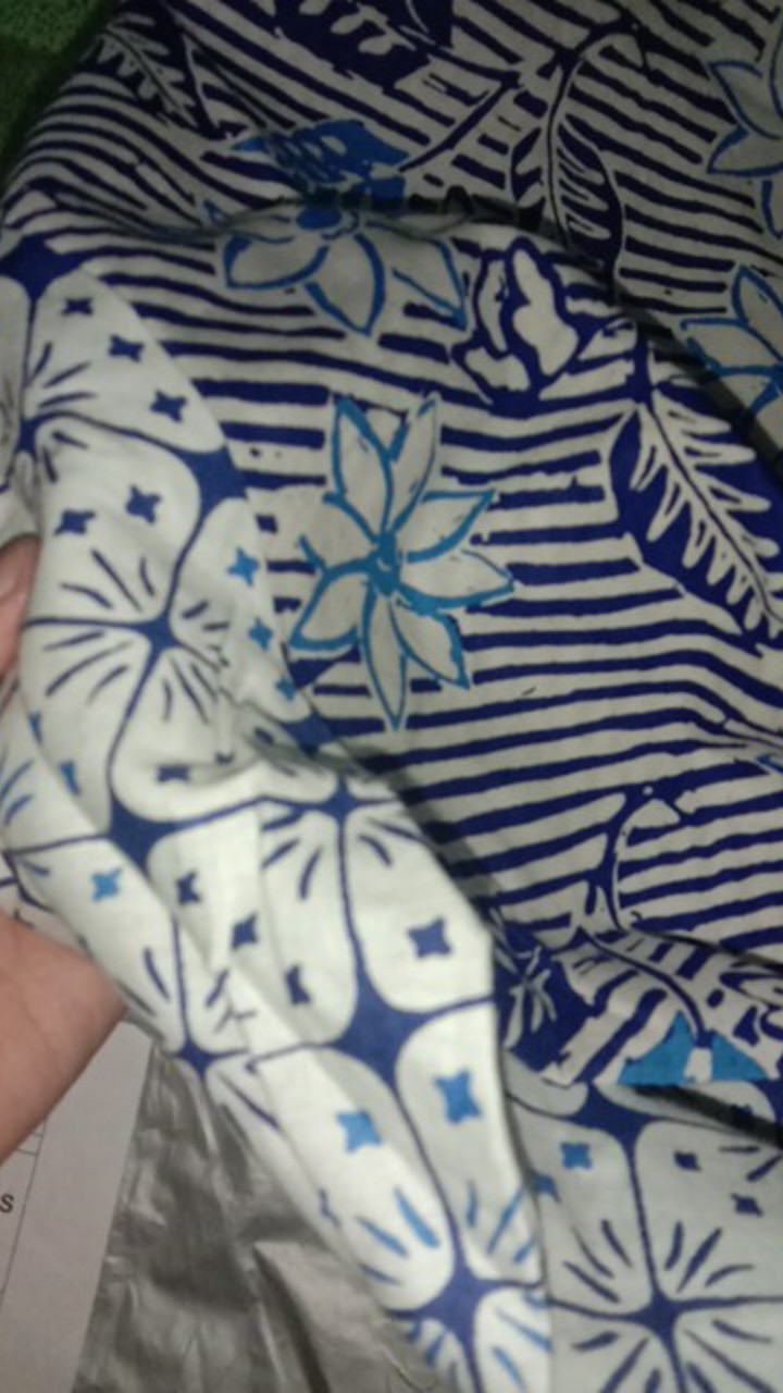 Batik Tunik Shibori Jumputan Terbar /zkl35 Yelbor Navbor / Merkunhi / Original..