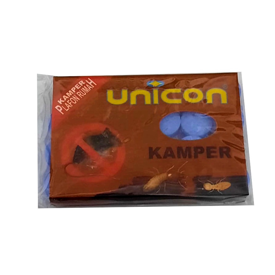 Unicon Kamper / kapur barus pengusir / anti Rayap 40 gram isi 24 butir