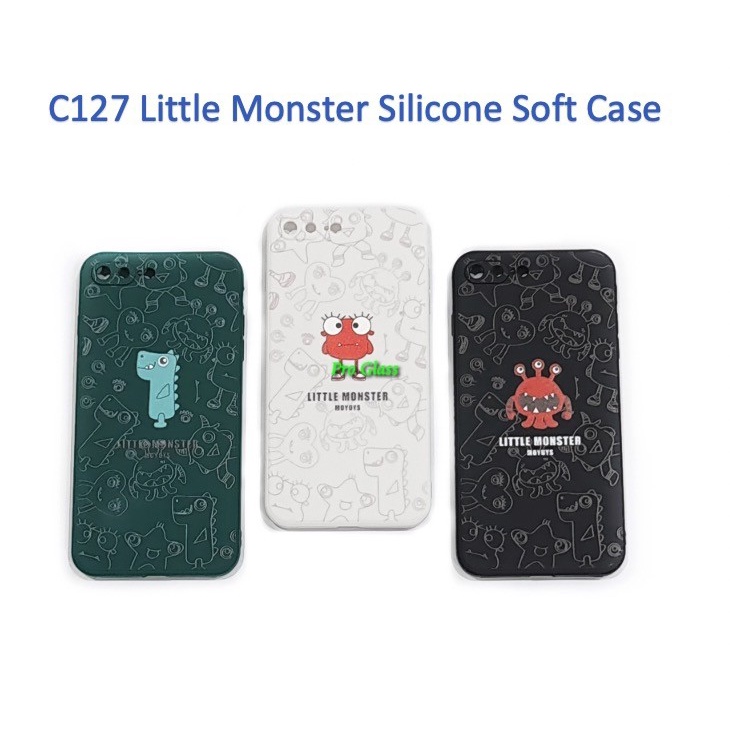 C127 Iphone 6 / 6s / 6s+ / 7 / 8 / 7+ / 8+ Little Monster Silicone Soft Case