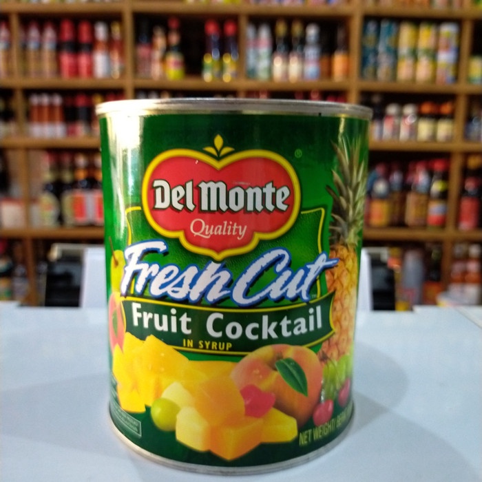 

Kalengbuah- Delmonte Fresh Cut Fruit Cocktail In Syrup/ Koktil Buah Kaleng 825Gr -Buah-Kaleng.