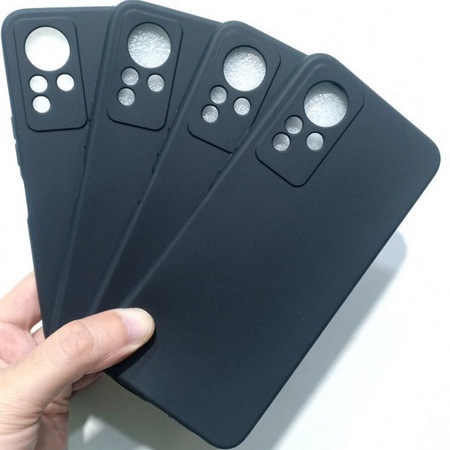 INFINIX NOTE 11 NOTE 11S NOTE 11 NFC NOTE 11 PRO CASE BLACK SOFTCASE FULL BLACK SOFT HITAM SILIKON KARET CASING PROTECT CAMERA COVER PELINDUNG KAMERA  INFINIX NOTE 11S INFINIX NOTE 11 NFC INFINIX NOTE 11 PRO