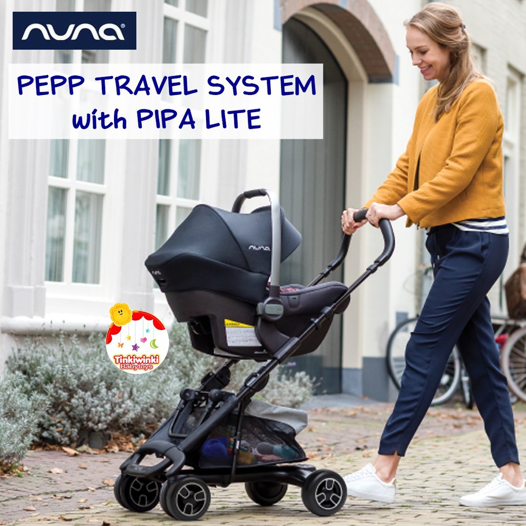 Nuna Pepp Travel System with Nuna pipa lite