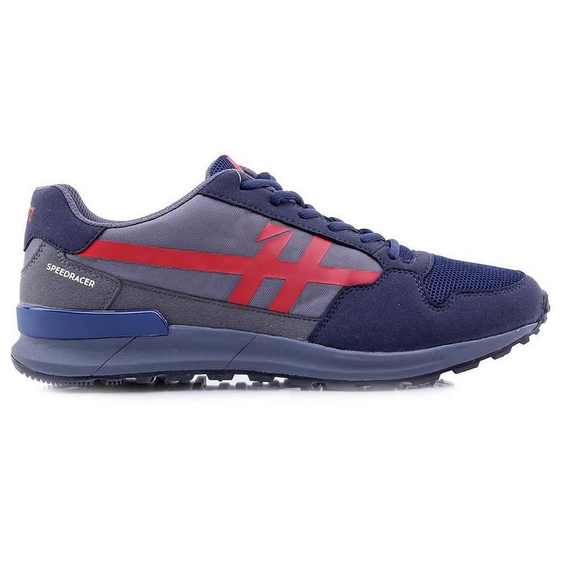 HRCN SPEED RACER BLUE Men Shoes Sepatu Sneaker Kets Pria - H 5091