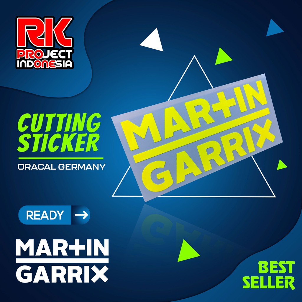 

MARTIN GARRIX CUTTING STICKER / STIKER ORACAL 651 / ORAFOL 6510