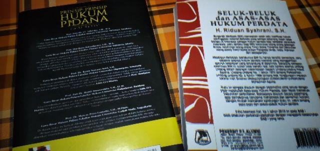 Seluk Beluk Dan Azas Asas Hukum Perdata