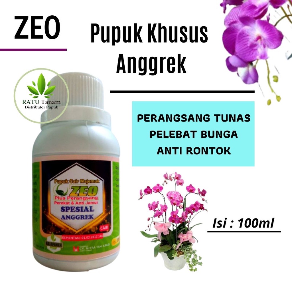 Pupuk Bunga Anggrek, Pupuk Anggrek Penumbuh Tunas, Penguat Akar Untuk Anggrek / Pupuk Daun Anggrek B