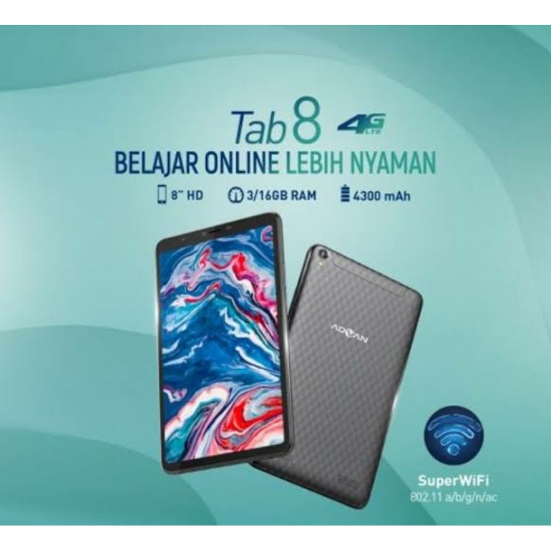 Tablet Advan 8 Galilea Ram 3-16 Gb Berjayamitra