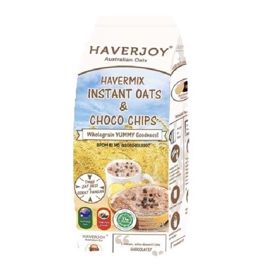 

oatmeal haverjoy haver joy havermix rinstant oats & choco chips 1 kg