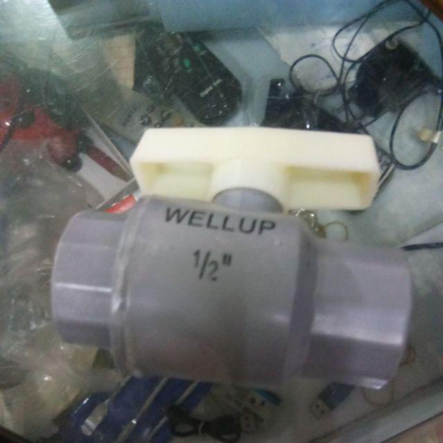 Ball Valve Pvc 1/2/ Stop Kran Pvc Polos Wellup