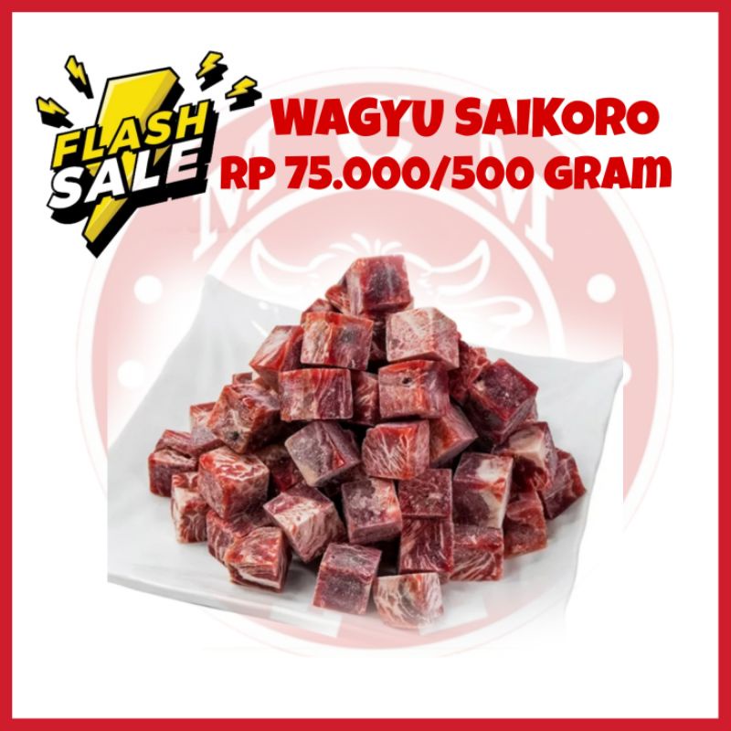 

WAGYU Saikoro 500 Gram