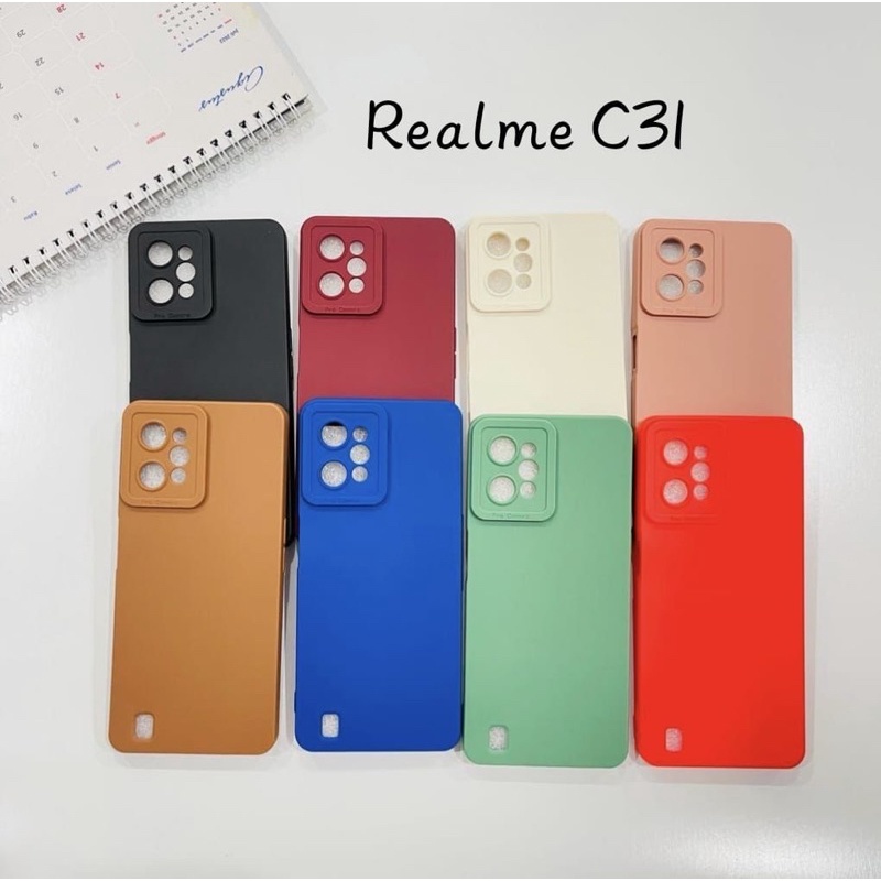 Case Realme C31 New - Softcase Luxury Procamera Matte - UA