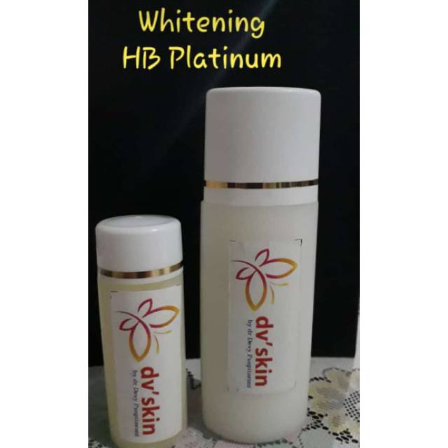HB Whitening PLATINUM / Handbody lotion platinum / By dokter