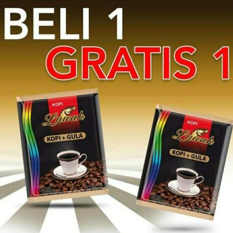 

☚ Kopi Luwak Black Coffee 10x25gr Free 10pcs ㅫ
