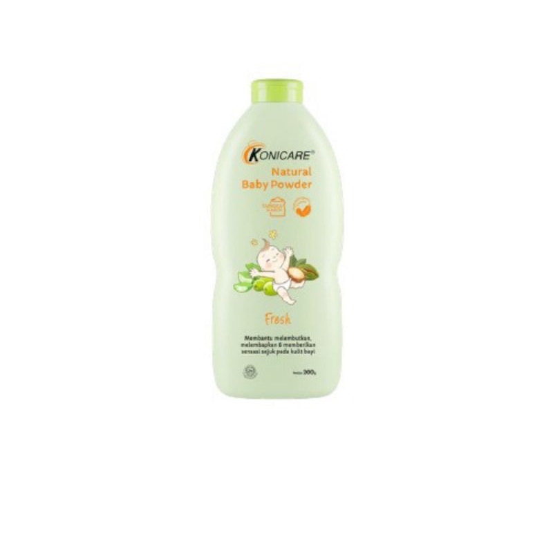 konicare natural baby powder fresh 200gr