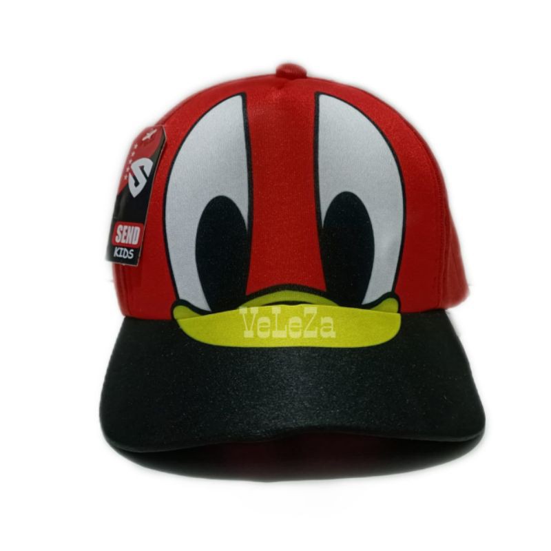 Topi Anak Karakter / Topi Anak Donald Duck / Topi Anak Laki-Laki / Topi Anak Karakter