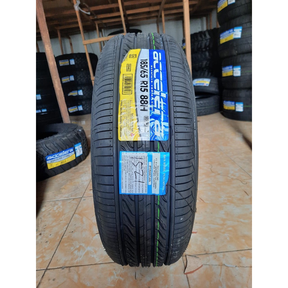 ban Mobil avanza merk Accelera eco plush 185 65 R15 Tahun produk 2021 terlaku