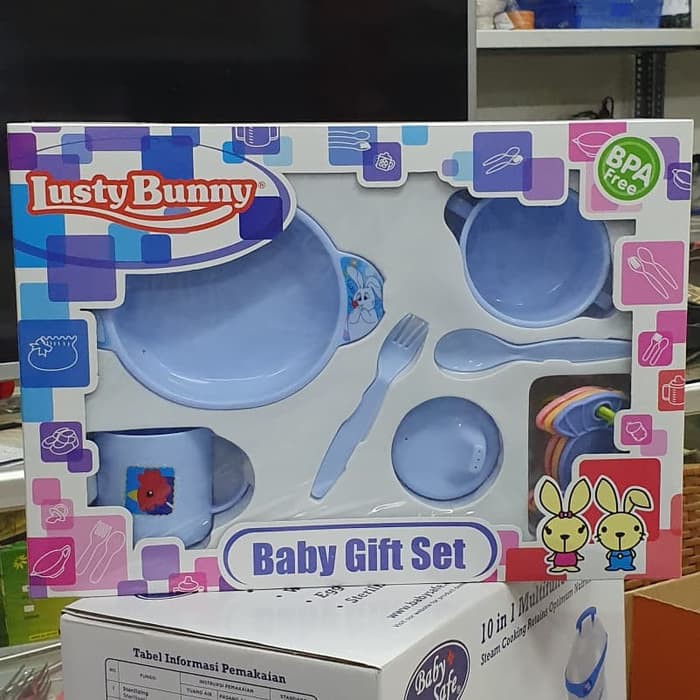 LUSTY BUNNY FEEDING SET KECIL MAINAN LB1828