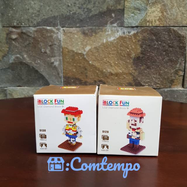 FLASH SALE NANO BLOCK LEGO - DIY 3D PUZZLE MAINAN BRICK - 
TOY STORY