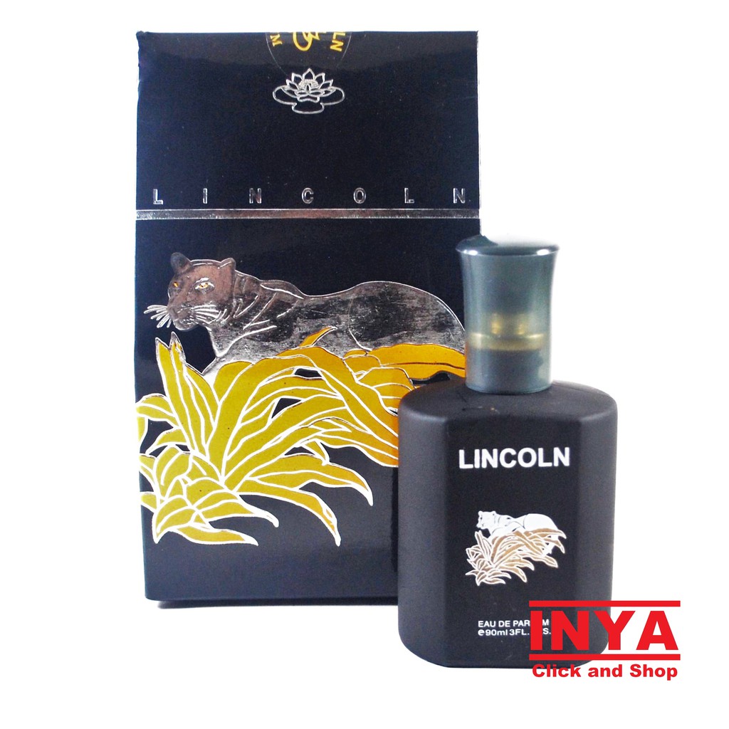 Parfum LINCOLN BLACK 90ml eau de parfume - HITAM 388