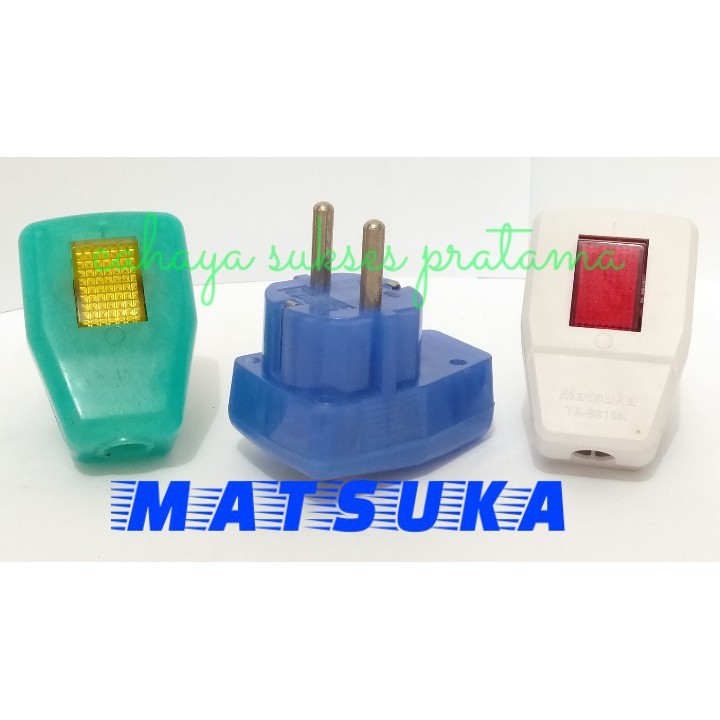 Steker Saklar Lampu TA-8810 Matsuka