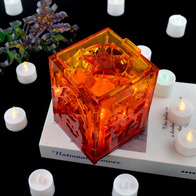 Siy Cetakan Resin Epoksi Bentuk Lentera Halloween Bahan Silikon Untuk Kerajinan Tangan Diy
