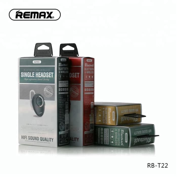 Remax Wireless Bluetooth Headset RB - T22 Series 100% Original