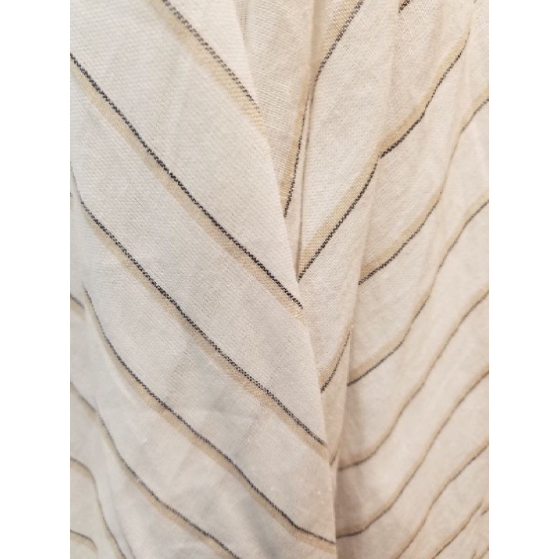 Kain Linen Motif Salur/Bahan Linen Motif Salur