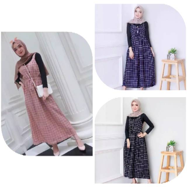 OVERALL BABYDOLL KOTAK ZARAA ADELIA / OVERALL CALLISTA SQUARE PREMIUM / OVERALL DRESS KOTAK KOTAK