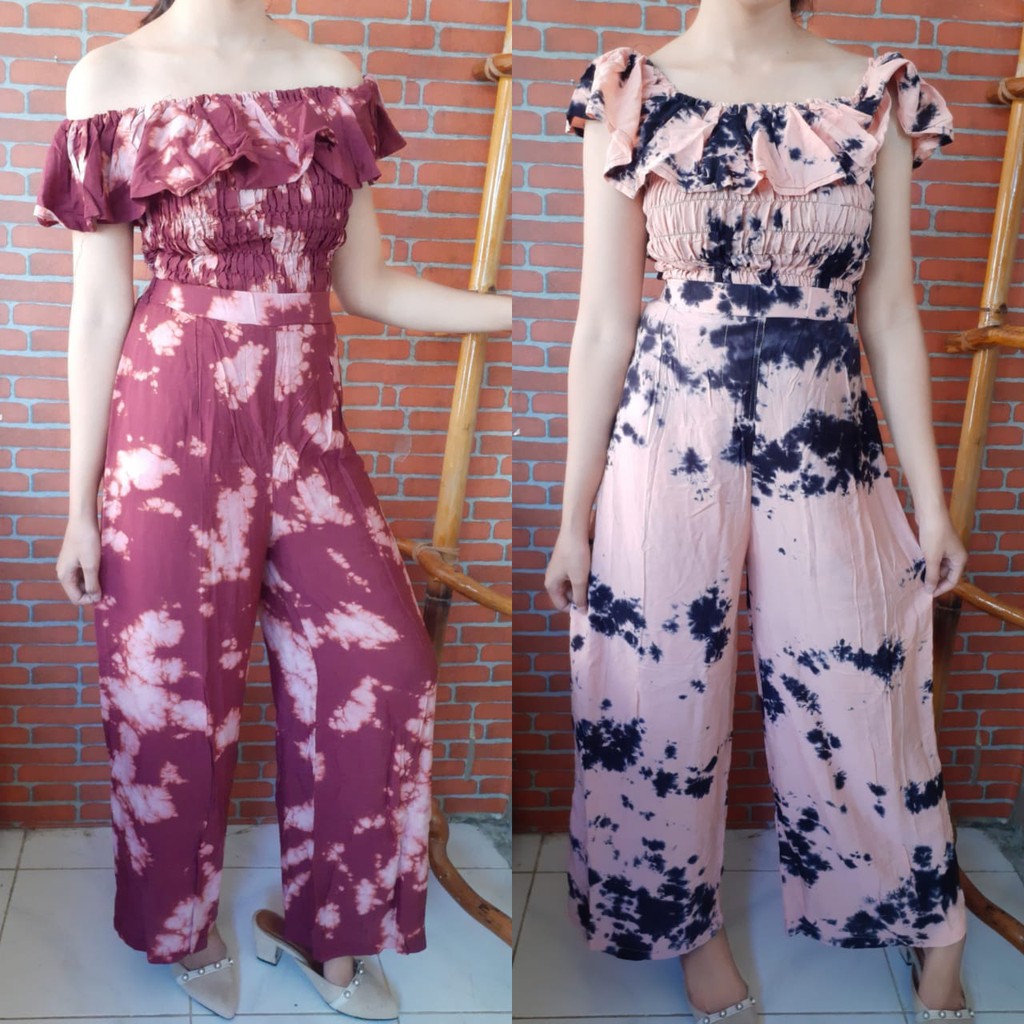 SETELAN SABRINA KERUT/ SETELAN KULOT KARET/ SETELAN RAYON PREMIUM BALI/ OLOEH OLEH KHAS BALI