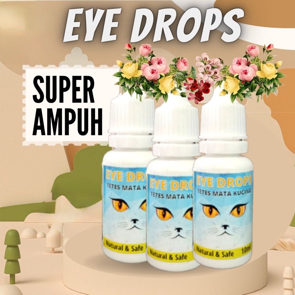 OBAT TETES MATA KUCING ANJING / OBAT MATA KUCING ANJING EYE DROPS FEZONE