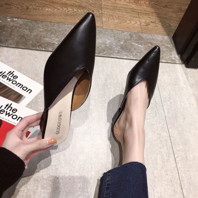 JSH 685 (SIZE 35-40) RISCE SEPATU HEELS 5 CM IMPORT WANITA CEWEK PEREMPUAN JAKARTA BATAM