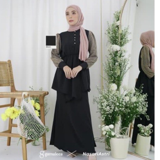 GAMALEEA - Sophia Set Black x Nasariastri
