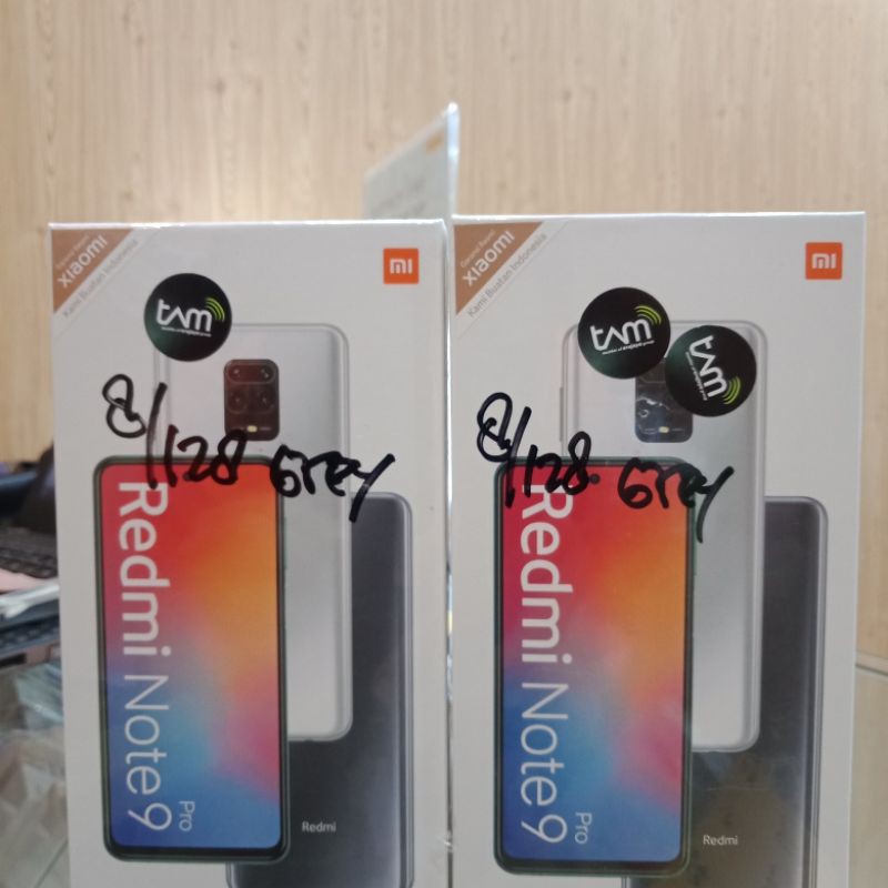 XIAOMI REDMI NOTE 9 PRO 8/128 KONDISI BARU,GARANSI RESMI