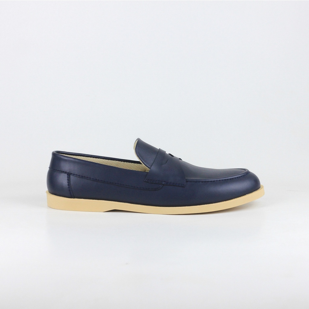 ELVRA - Sepatu Pria Sepatu Kasual Sepatu Casual Loafer - New Flow Navy CS