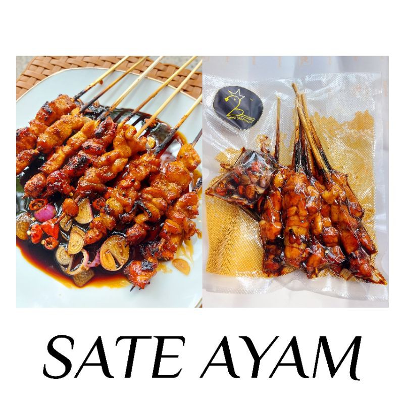 

Sate ayam bumbu kecap frozen