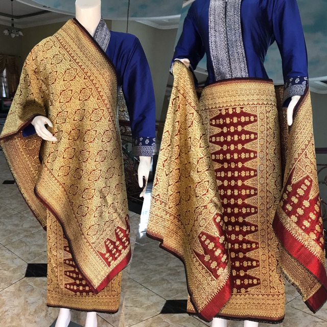 Songket Lepus 1 Benang ORI Rangkap 1 / Songket Tenun