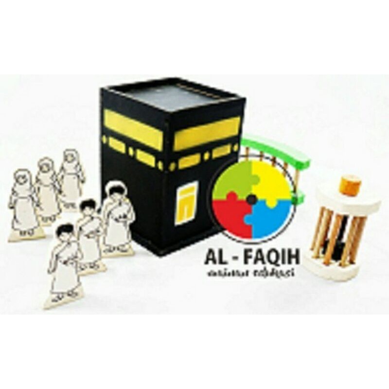 Mainan Edukasi Anak Miniatur Ka'bah Belajar Manasik Haji