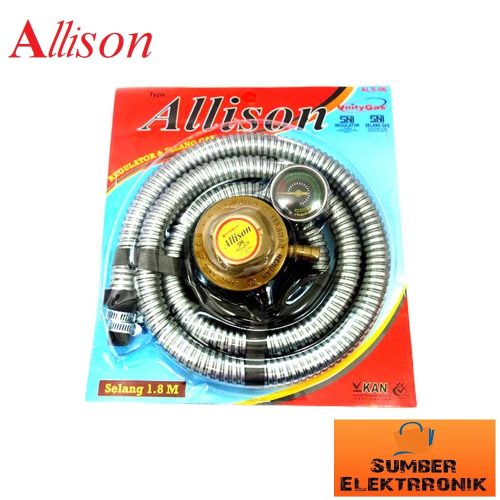 REGULATOR ALLISON PLUS SELANG GARANSI 1 TAHUN